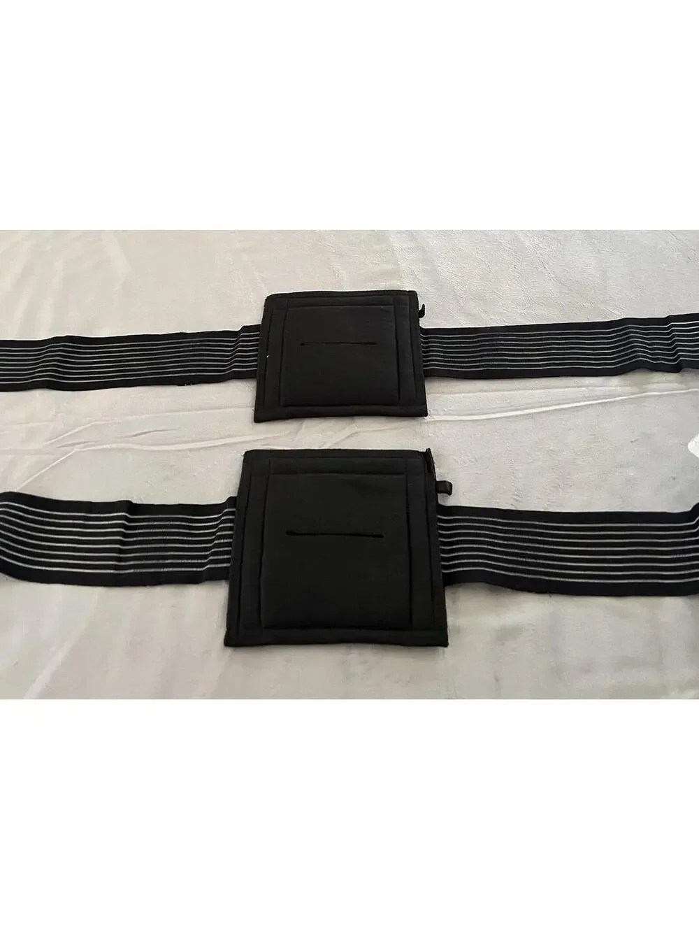 Breathable G Tube Holder Belt Large Square Sponge Feeding Tube Pouch 2 Pack